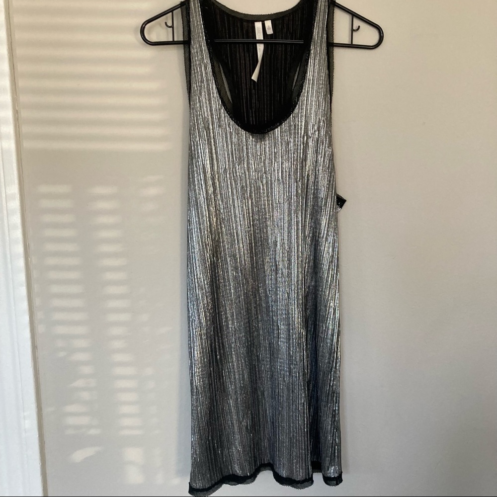 Rachel Roy Silver Shimmer Dress